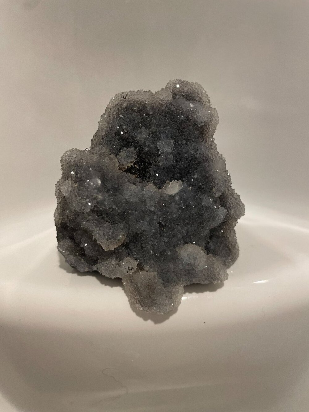 Black Amethyst Cluster